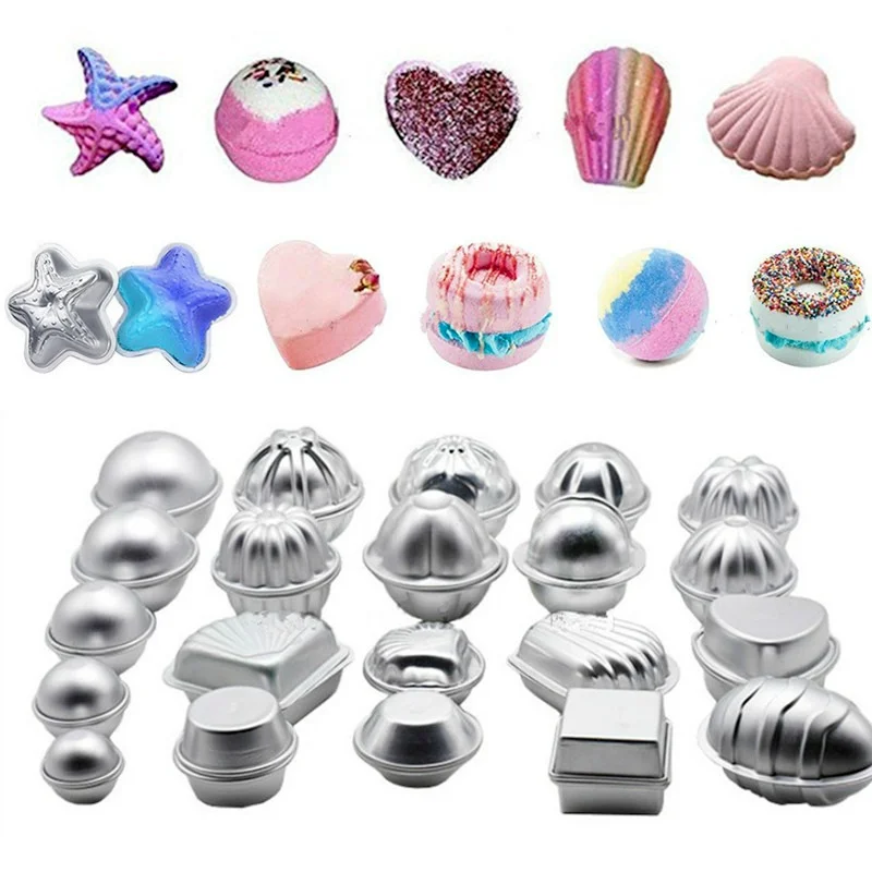 Bath Bomb Mold - 1 par de moldes de bomba