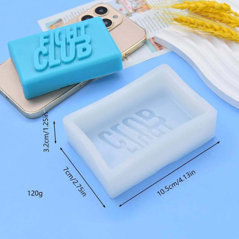 Clube de luta sabão molde de s - Bath Bomb Mold avaliação e preço
