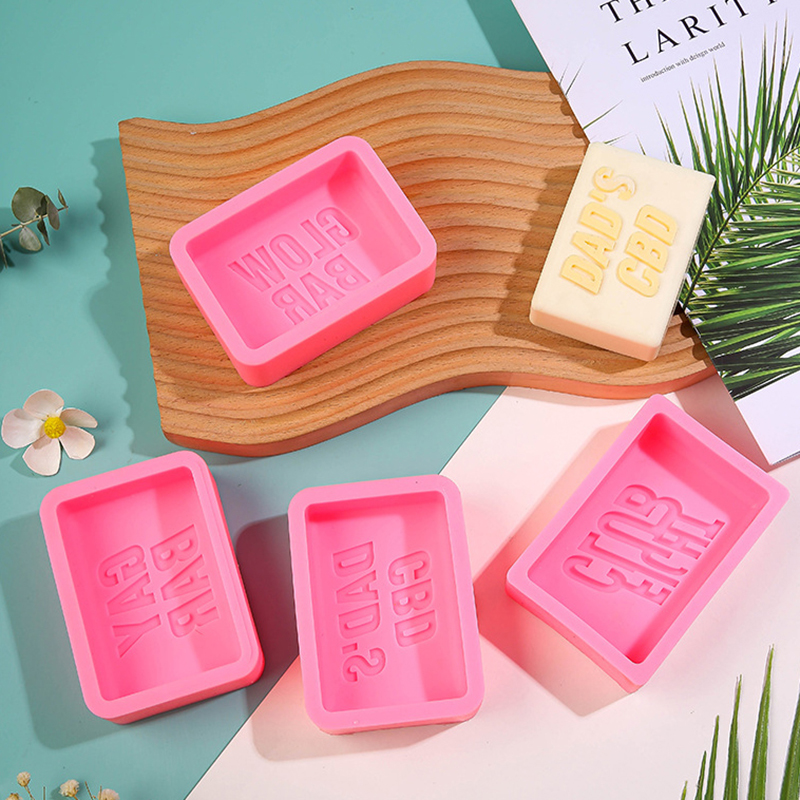 Soap Silicone Mold com letras  - Bath Bomb Mold avaliação e preço