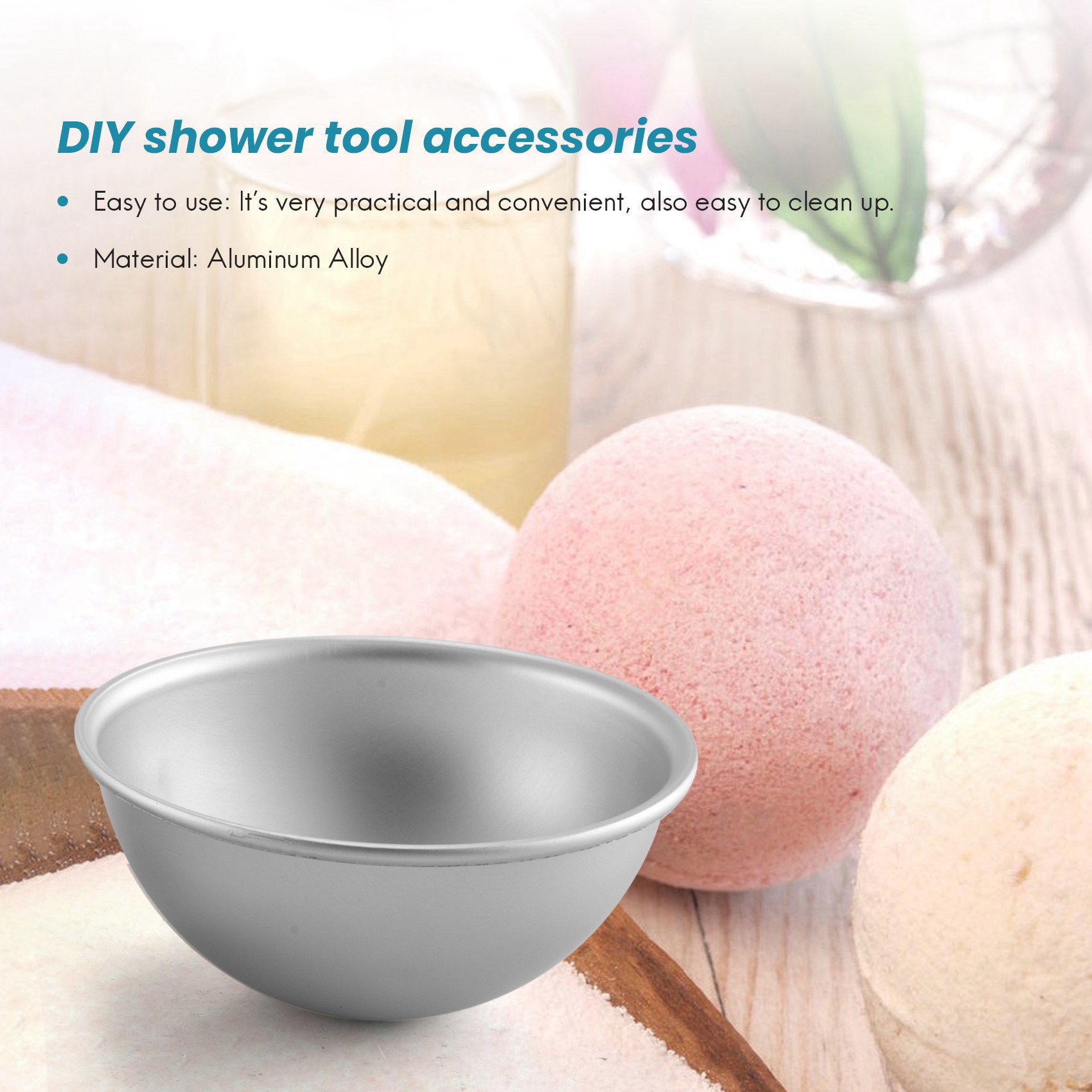 B23B 30PCS - Kit de Moldes par - Bath Bomb Mold avaliação e preço