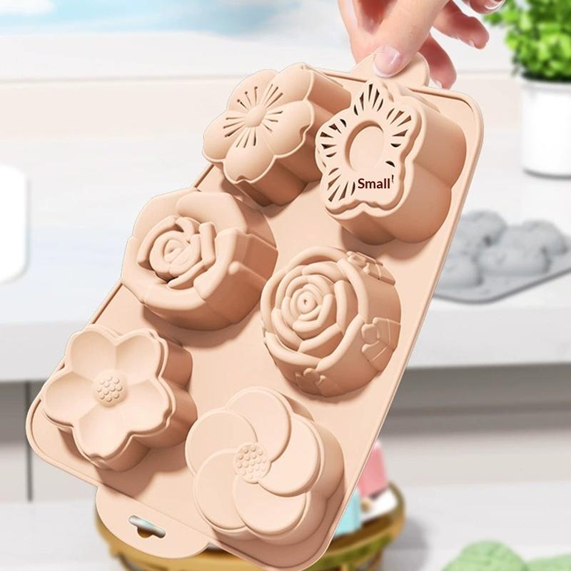 Molde de silicone SU Flower, 6 - Bath Bomb Mold avaliação e preço