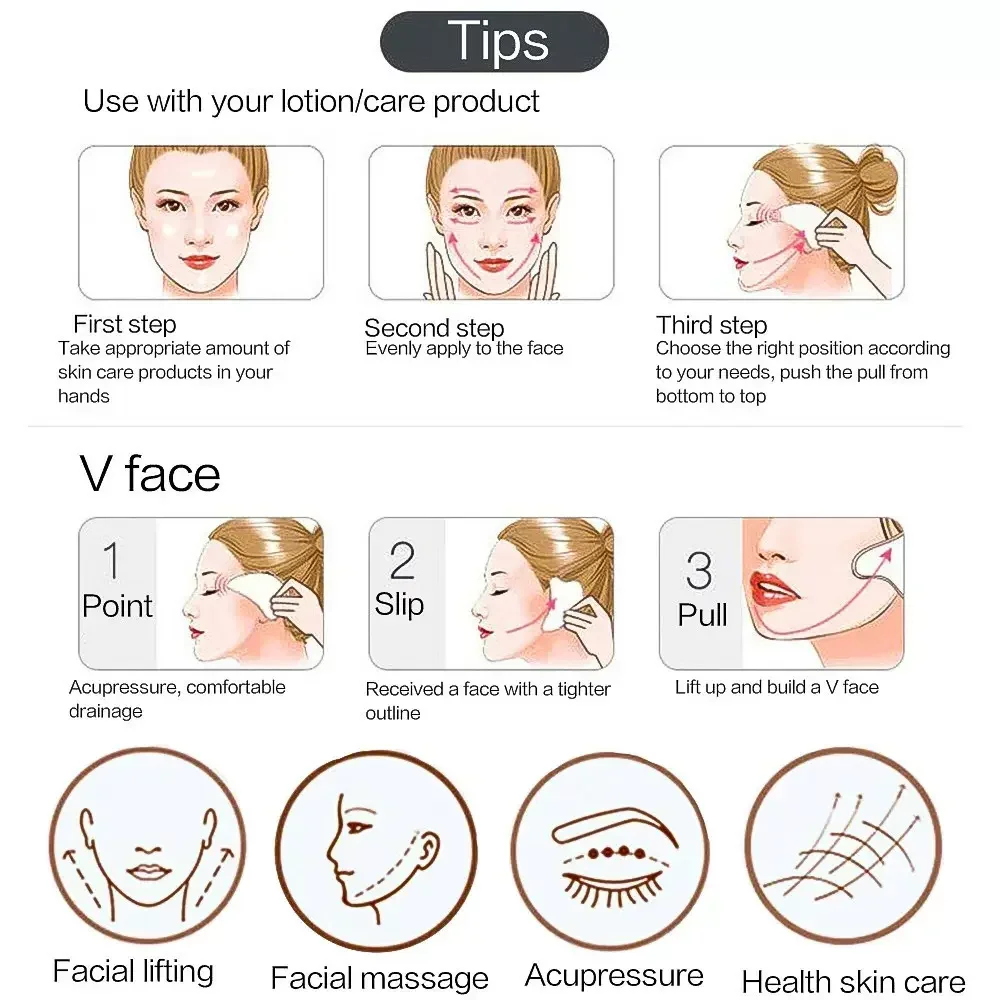 3 pçs gua sha raspador placa r - Spa Y Wellness avaliação e preço