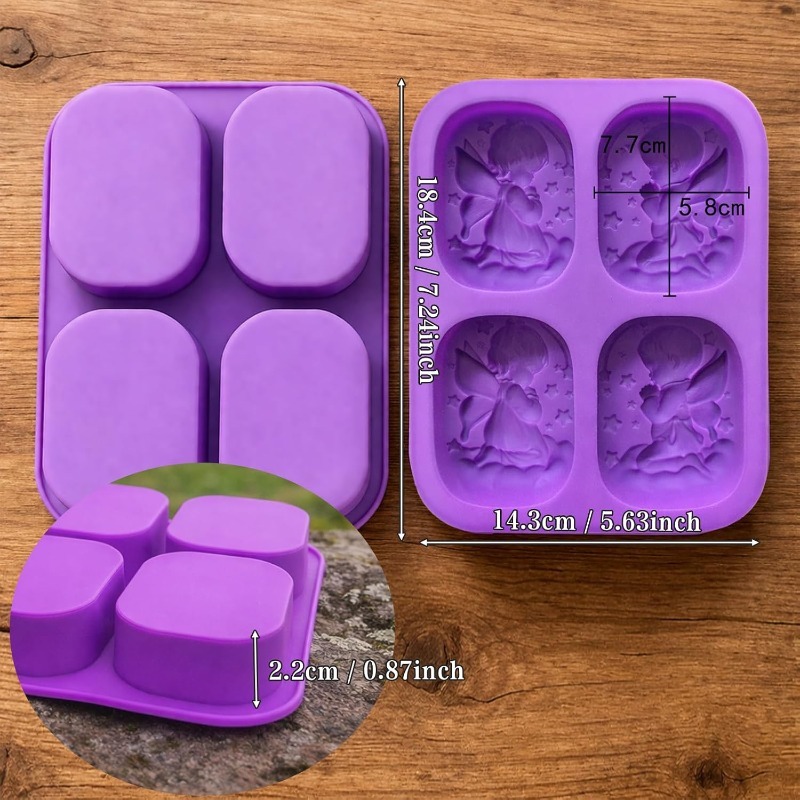 Molde de Silicone Anjo para Fa - Bath Bomb Mold avaliação e preço
